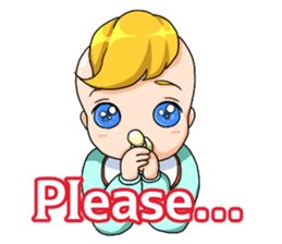 Go!Go! Cool Baby Tech-kun English ver. sticker #11598103