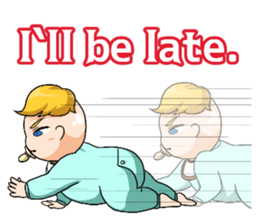 Go!Go! Cool Baby Tech-kun English ver. sticker #11598105