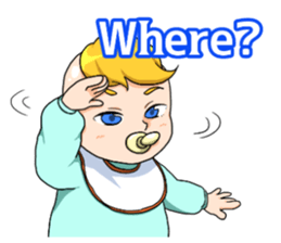 Go!Go! Cool Baby Tech-kun English ver. sticker #11598107