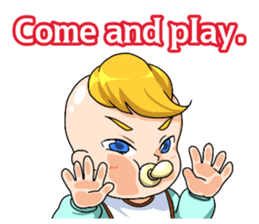 Go!Go! Cool Baby Tech-kun English ver. sticker #11598109