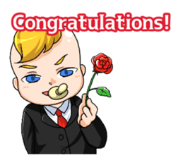 Go!Go! Cool Baby Tech-kun English ver. sticker #11598110