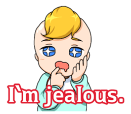 Go!Go! Cool Baby Tech-kun English ver. sticker #11598111