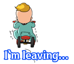 Go!Go! Cool Baby Tech-kun English ver. sticker #11598118