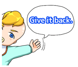 Go!Go! Cool Baby Tech-kun English ver. sticker #11598122