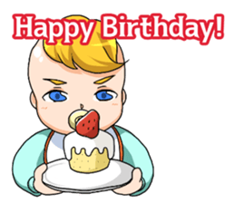 Go!Go! Cool Baby Tech-kun English ver. sticker #11598126