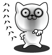 Lack of sleep of Cat sticker #11598249