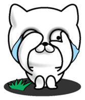 Lack of sleep of Cat sticker #11598274