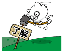 Lack of sleep of Cat sticker #11598278