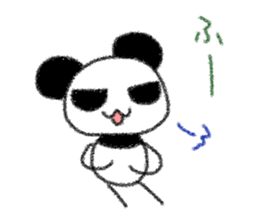 mochiyuru panda sticker #11598334