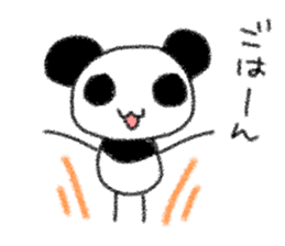 mochiyuru panda sticker #11598346