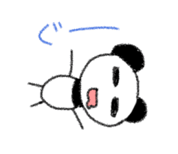 mochiyuru panda sticker #11598366