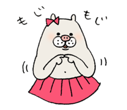 pig cat&me ver.4 sticker #11598652