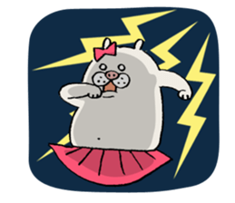 pig cat&me ver.4 sticker #11598664