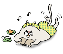 pig cat&me ver.4 sticker #11598685