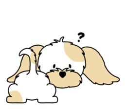 Mofu-mofu dog sticker #11598730