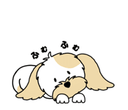 Mofu-mofu dog sticker #11598731