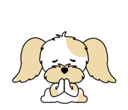 Mofu-mofu dog sticker #11598736