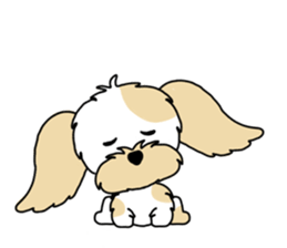Mofu-mofu dog sticker #11598737
