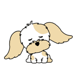 Mofu-mofu dog sticker #11598737