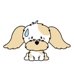 Mofu-mofu dog sticker #11598738
