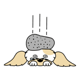 Mofu-mofu dog sticker #11598741