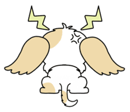 Mofu-mofu dog sticker #11598743