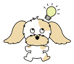 Mofu-mofu dog sticker #11598748