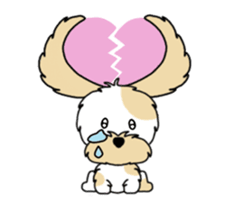 Mofu-mofu dog sticker #11598755