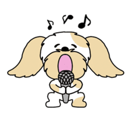 Mofu-mofu dog sticker #11598760