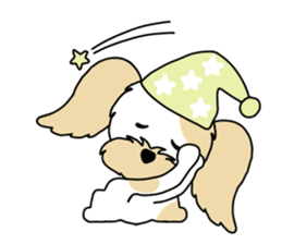 Mofu-mofu dog sticker #11598762