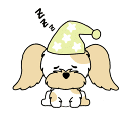 Mofu-mofu dog sticker #11598763
