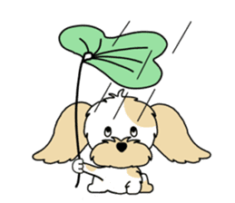 Mofu-mofu dog sticker #11598765