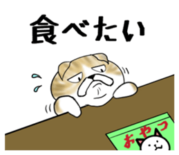 Cat three brothers sticker #11599109