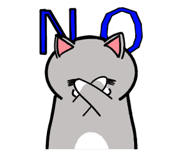 Cat three brothers sticker #11599121