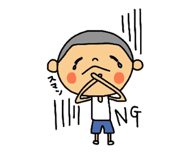 Daily life of maruo. sticker #11599214