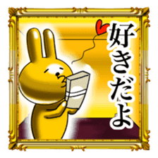 Golden Rabbit2 for rich man sticker #11599272