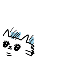 omochi cats & neat girl sticker #11599289