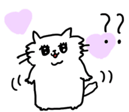 omochi cats & neat girl sticker #11599290