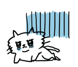 omochi cats & neat girl sticker #11599291