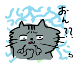 omochi cats & neat girl sticker #11599293