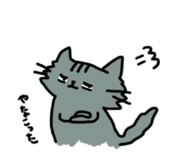 omochi cats & neat girl sticker #11599296