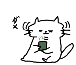 omochi cats & neat girl sticker #11599297
