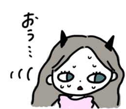 omochi cats & neat girl sticker #11599305