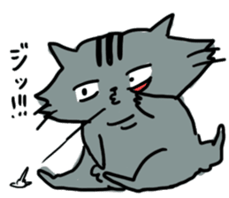 omochi cats & neat girl sticker #11599318