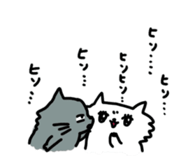 omochi cats & neat girl sticker #11599319