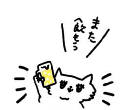 omochi cats & neat girl sticker #11599325