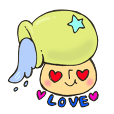 Mr. Aquarius mushroom sticker #11599940