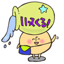 Mr. Aquarius mushroom sticker #11599946