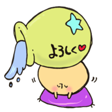 Mr. Aquarius mushroom sticker #11599951