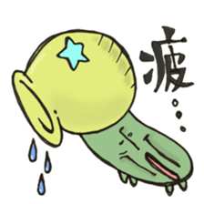 Mr. Aquarius mushroom sticker #11599956